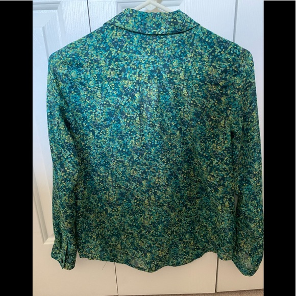 LOFT petite blouse - Picture 2 of 3